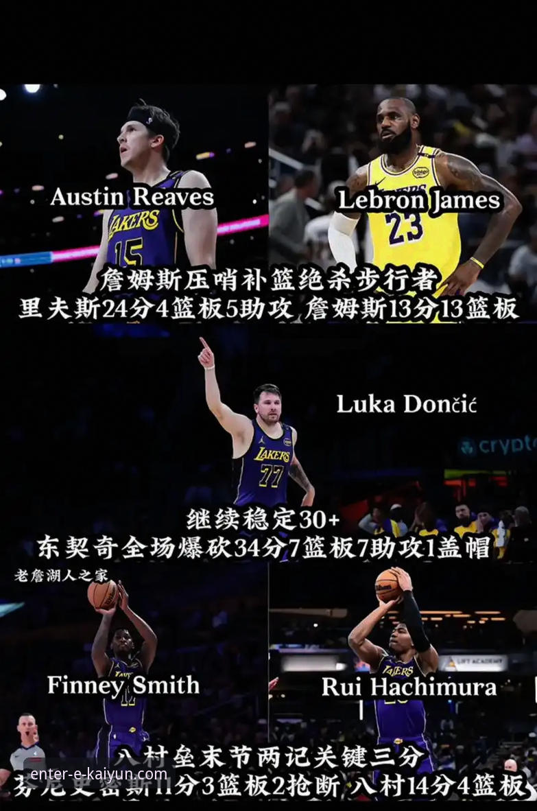 开云app流畅体验 湖人客场力克步行者,东契奇43分高光表现详解